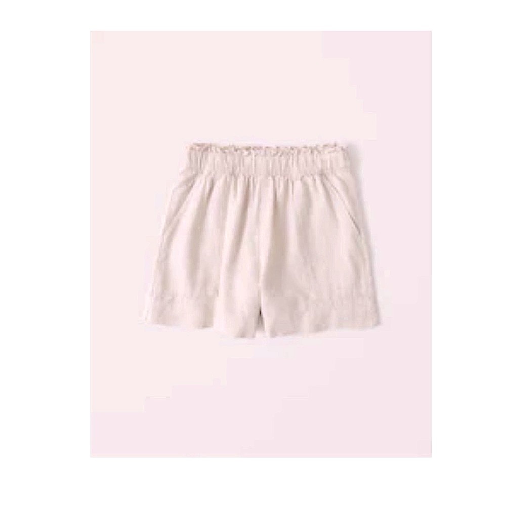 Abercrombie & Fitch Linen - blend pull-on shorts
